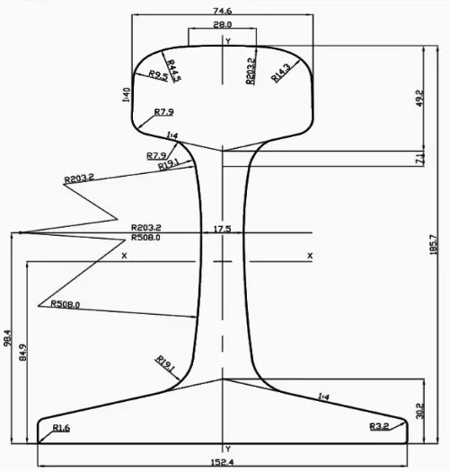 136re rail dimensions 136re rail dimensions