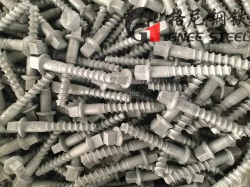 Timber Wood Rail Screw Spike Timber Wood Rail Screw Spike