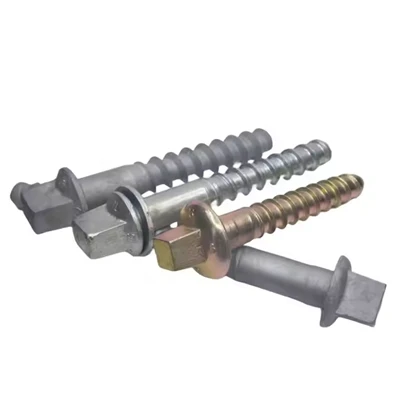Fasteners For Rail Installation Screw Spike Fasteners For Rail Installation Screw Spike