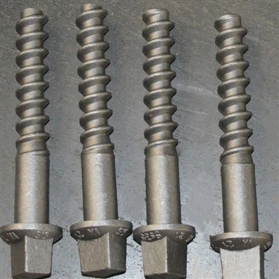 Rail Screw Spike For Railway Fastening